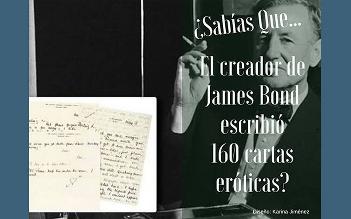 Sabías que el creador de James Bond escribió 160 cartas eróticas? - Diario  de Querétaro