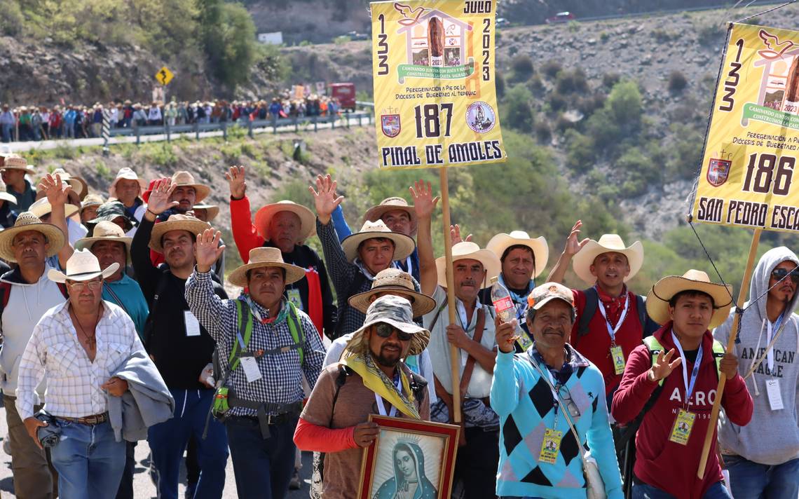 Sin mayores reportes durante la peregrinación: PC – Diario de Querétaro